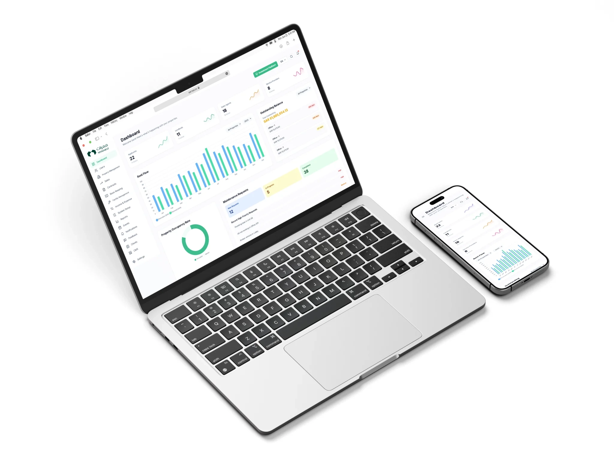 All-in-one Property Management Software platform